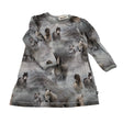 Unisex Molo Kids - Tricot dress, size 74 - 80 - Gray ()