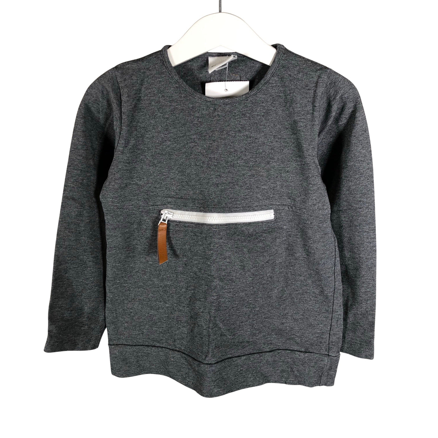 Unisex Metsola - Tricot shirt, size 98 - 104 - Gray (1)