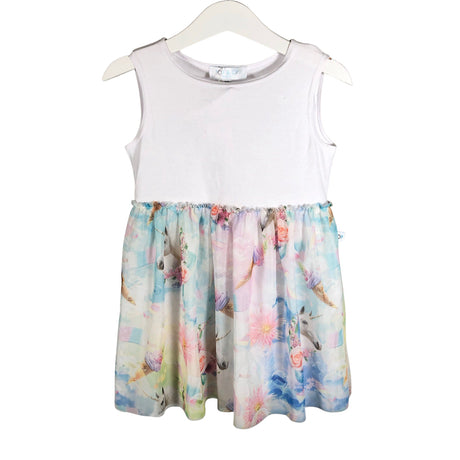 Unisex Pop & Co Helsinki - Tricot dress, size 86 - 92 - White ()