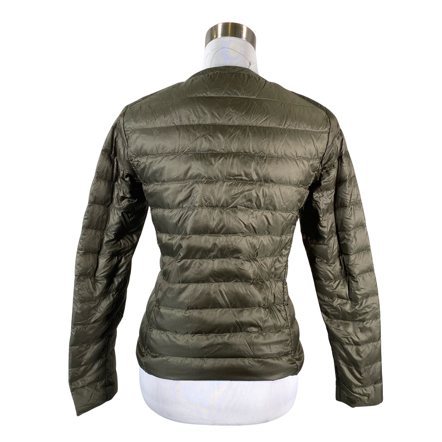 Unisex Uniqlo - Light down jacket, size 38 - Green (2)