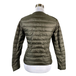 Unisex Uniqlo - Light down jacket, size 38 - Green (2)