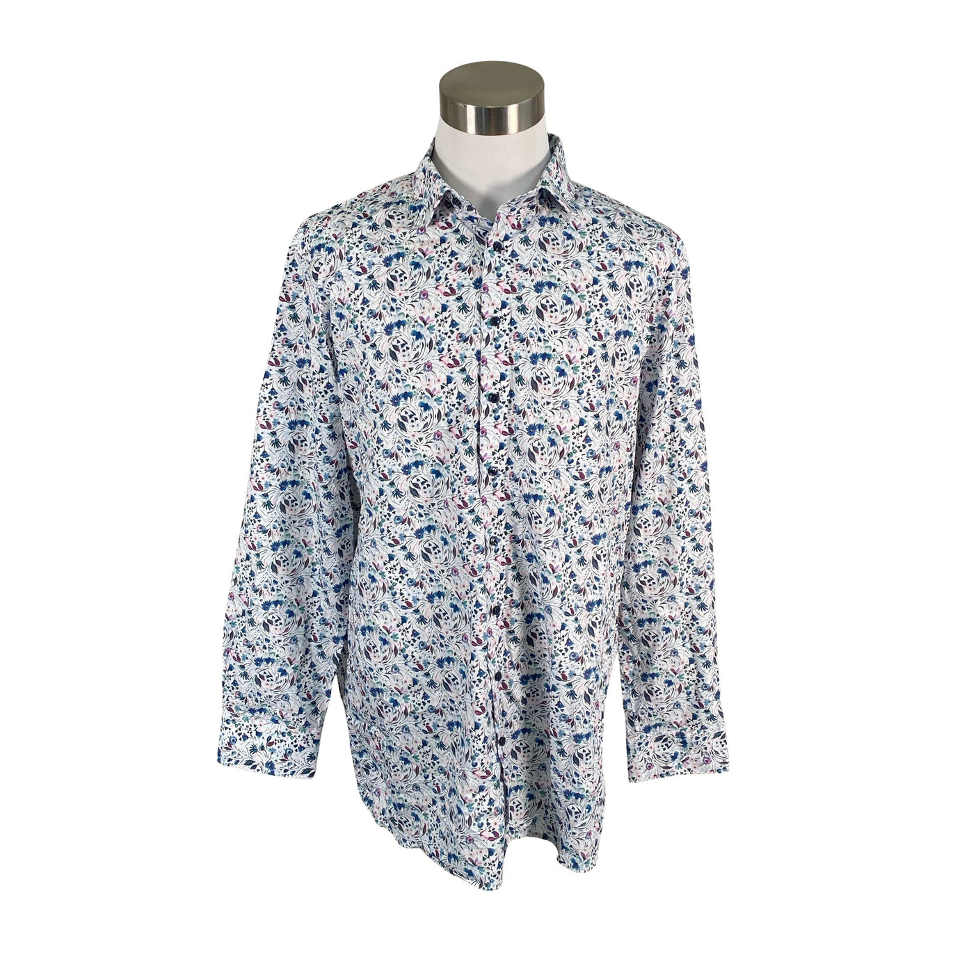 Unisex Olymp - Collared shirt, size XXL - White (1)