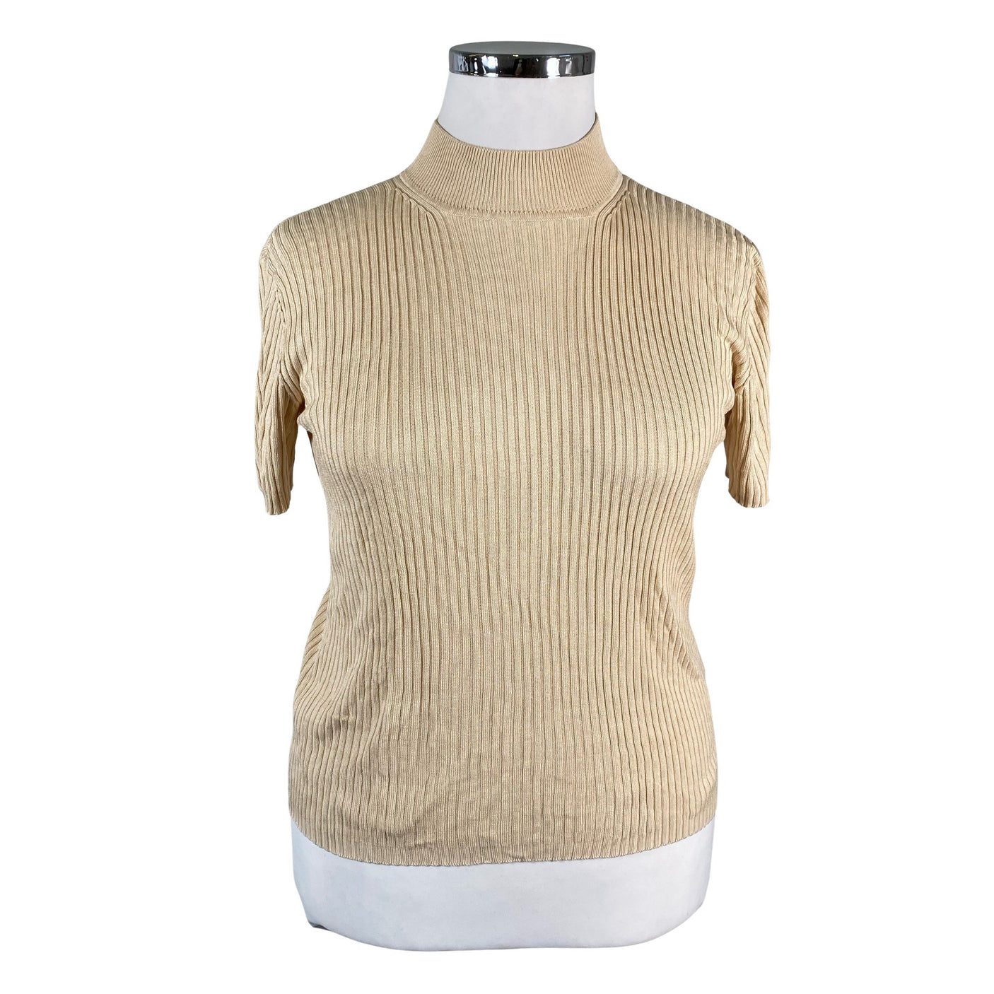 Unisex Stockmann Silk - Cardigan, size 42 - Beige (1)