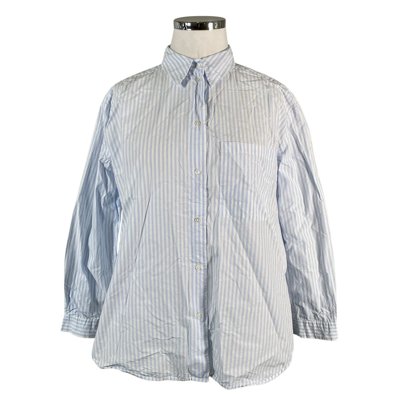 Unisex Marc O'Polo - Collared shirt, size 44 - Light blue (1)