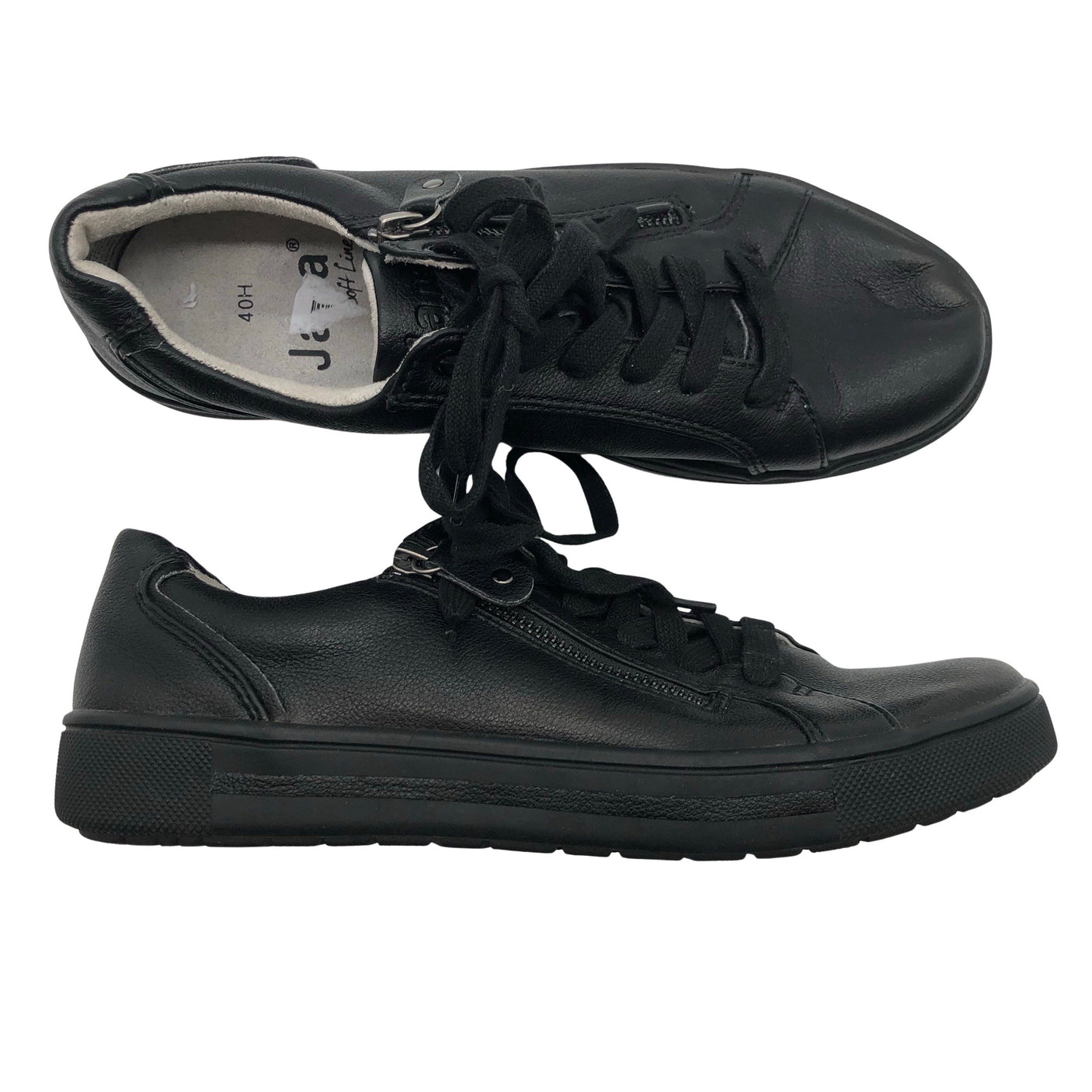 Unisex Jana - Casual sneakers, size 40 - Black (1)