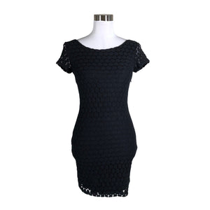 Unisex Your Face - Tricot dress, size 32 - Black (1)