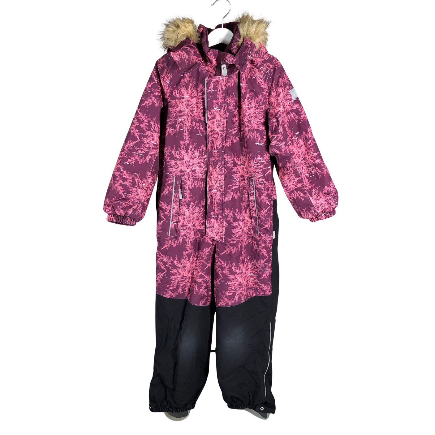 Unisex Reima - Winter overall, size 122 - 128 - Wine red (1)