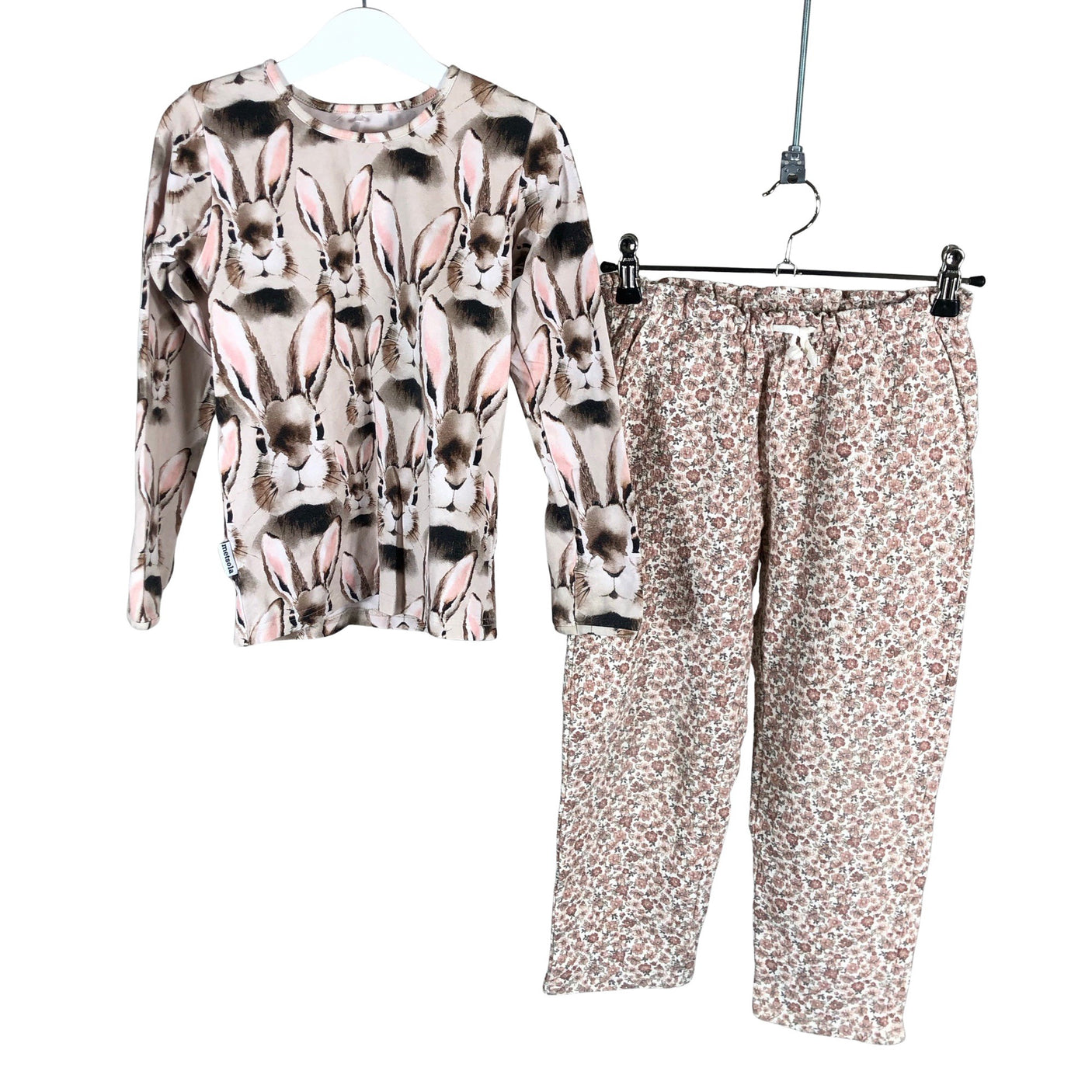 Unisex Metsola - Tricot shirt, size 116 - 122 - Light pink (1)