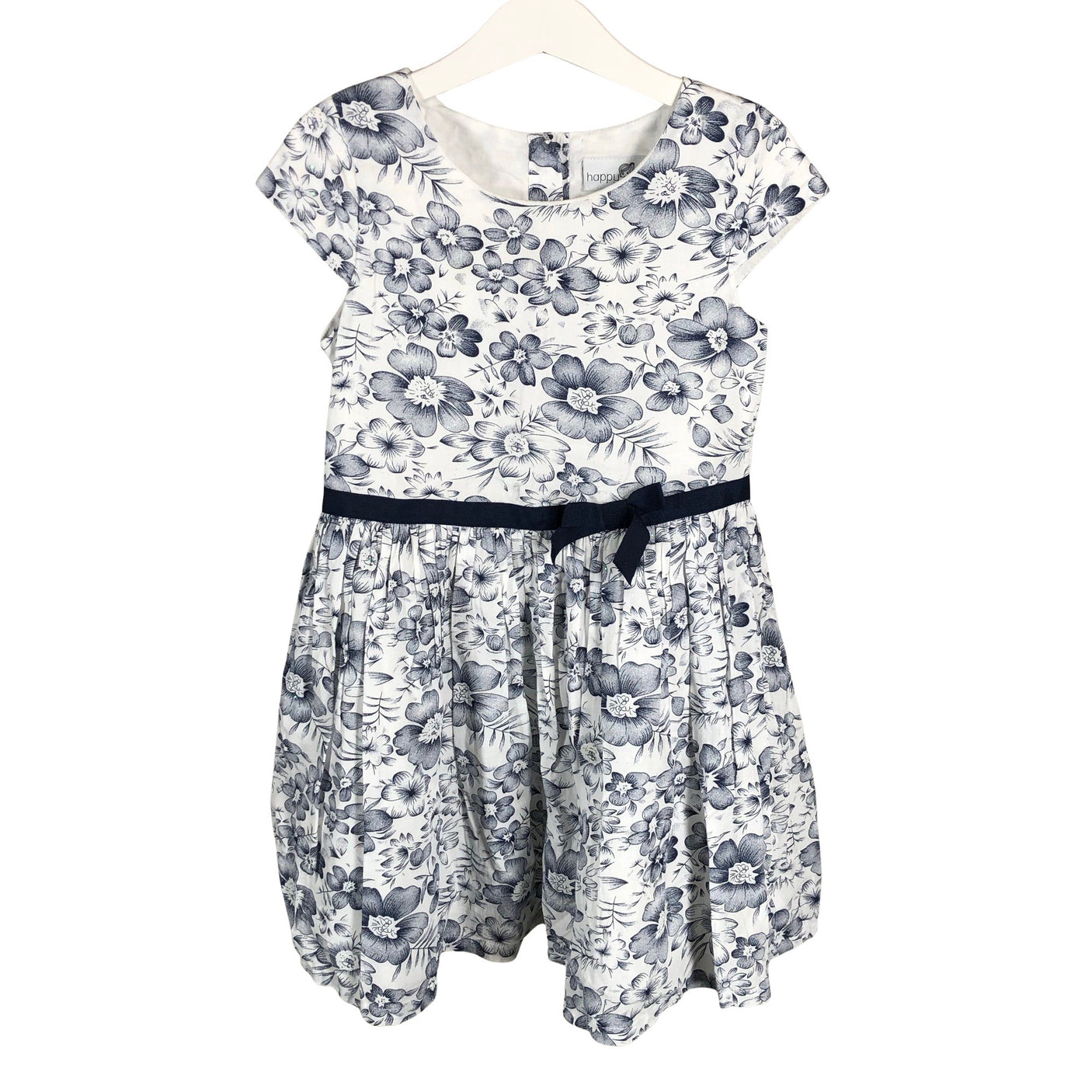 Unisex Happy Girls - Dress, size 116 - 122 - White (1)