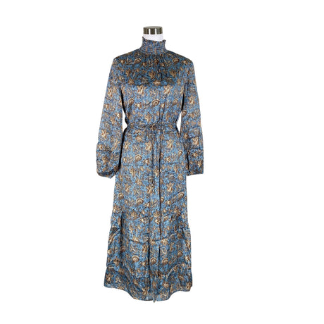 Unisex s.Oliver - Schiffon dress, size 36 - Blue ()
