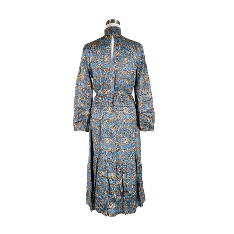 Unisex s.Oliver - Schiffon dress, size 36 - Blue (2)