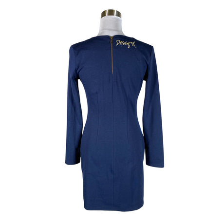 Unisex Desigual - Tricot dress, size 38 - Blue (2)