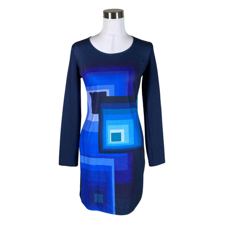 Unisex Desigual - Tricot dress, size 38 - Blue ()