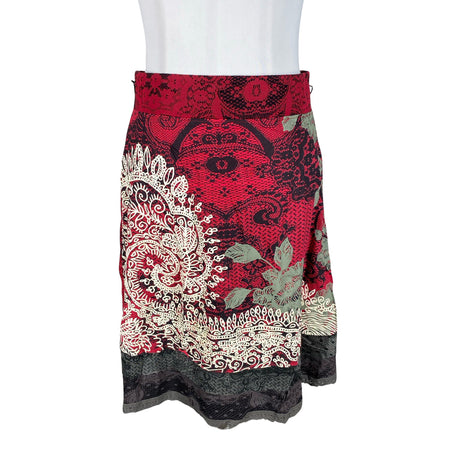 Unisex Desigual - Tricot skirt, size 38 - Red ()
