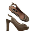Unisex Zinda - Heeled sandals, size 38 - Brown ()