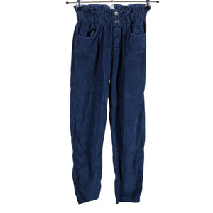 Unisex Blush - Velvet pants, size 36 - Blue (1)