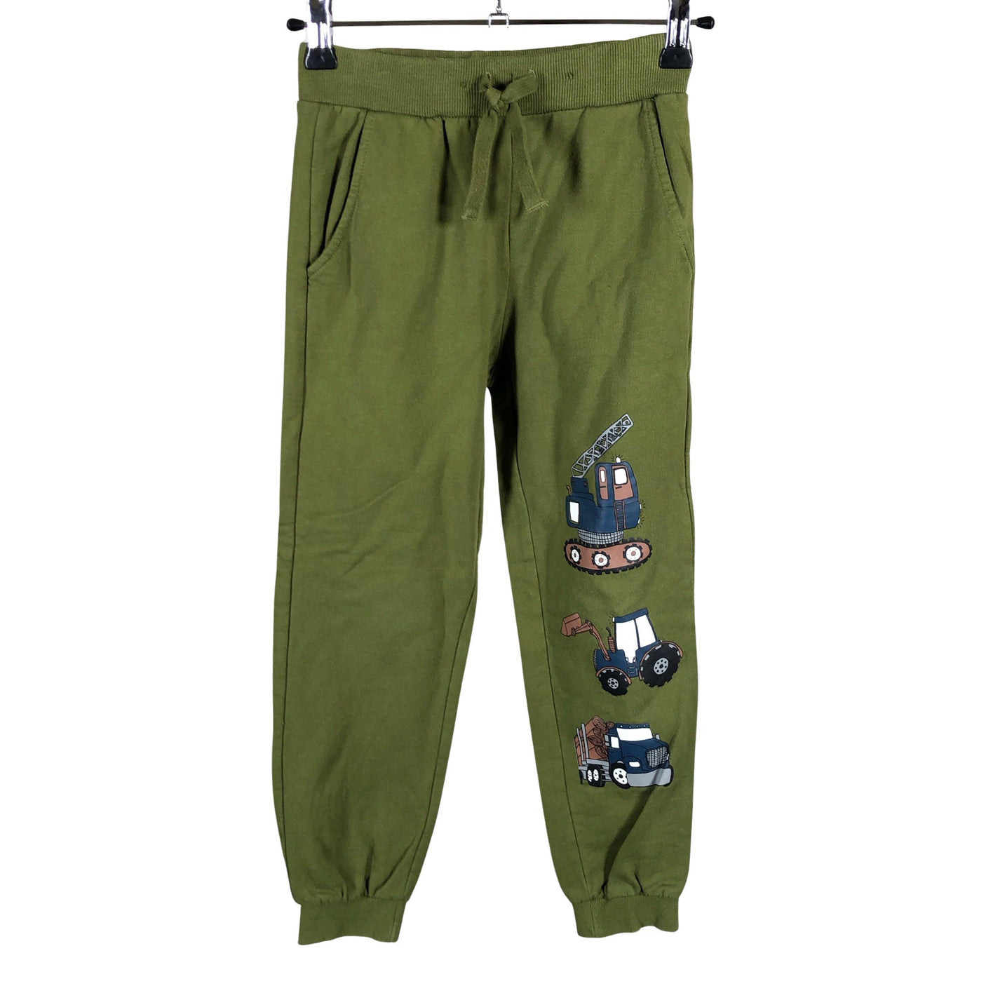 Unisex Lindex - Sweatpants, size 122 - 128 - Green (1)