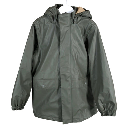 Unisex Wheat - Rain jacket, size 122 - 128 - Green ()