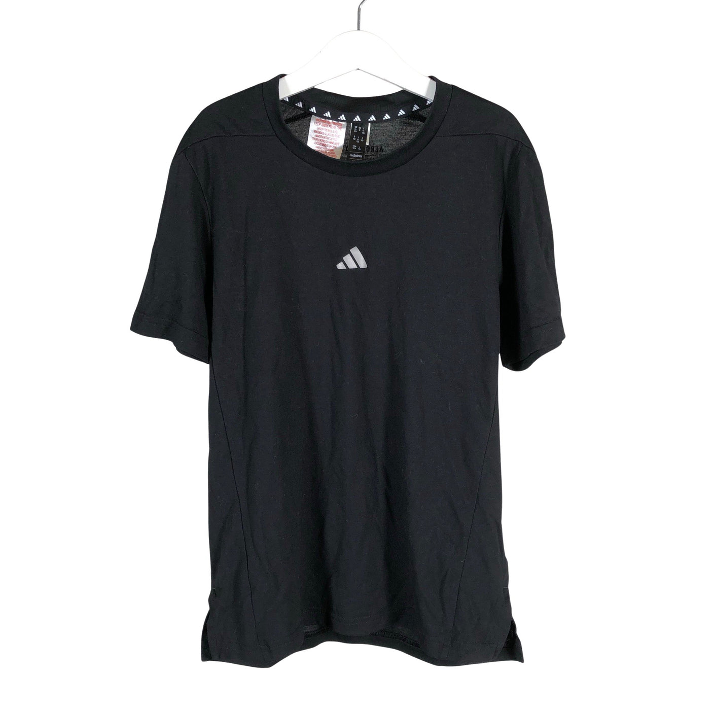 Unisex Adidas - Sports shirt, short sleeve, size 146 - 152 - Black (1)
