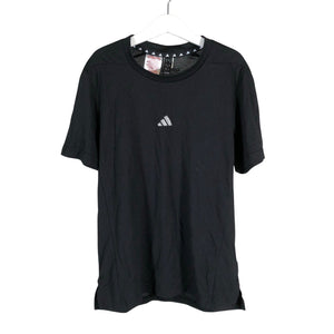 Unisex Adidas - Sports shirt, short sleeve, size 146 - 152 - Black (1)