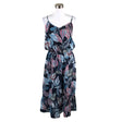 Unisex Koroshi - Schiffon dress, size 38 - Blue ()