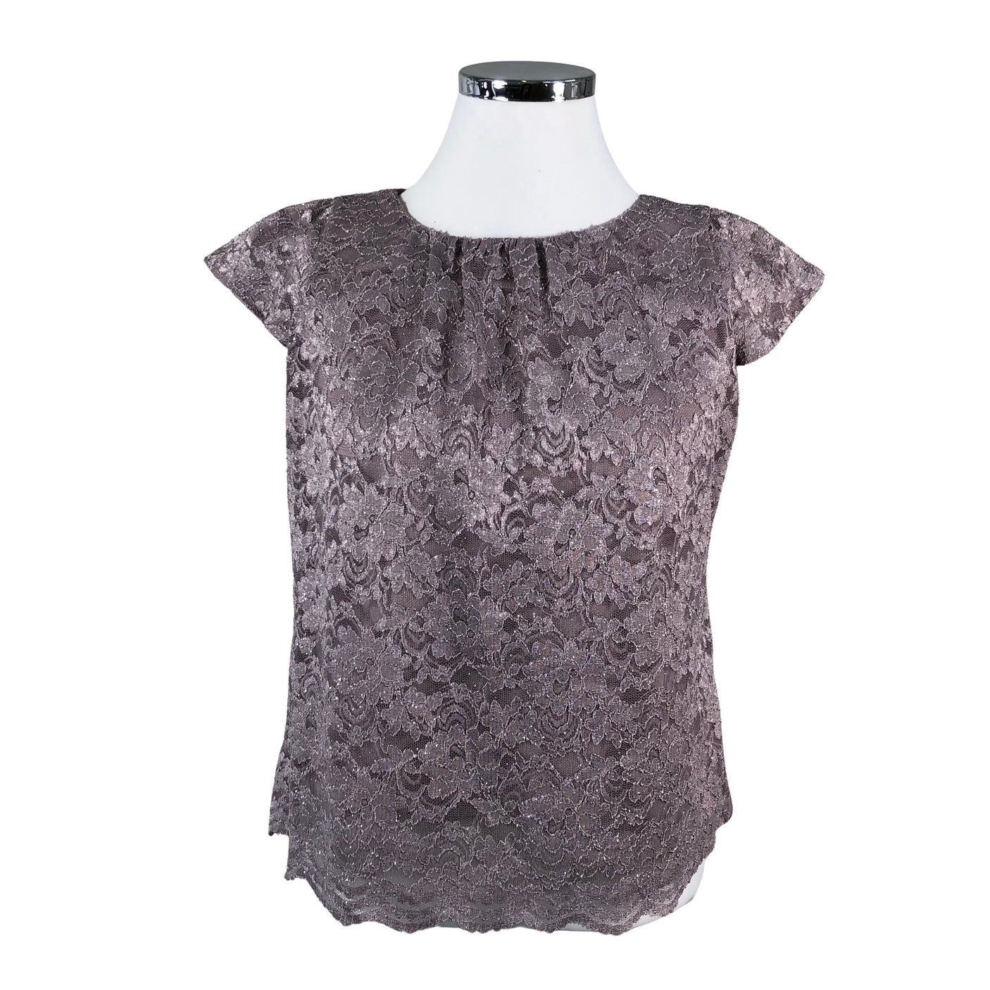 Unisex Billie&Blossom - Short-sleeved blouse, size 42 - Gray (1)