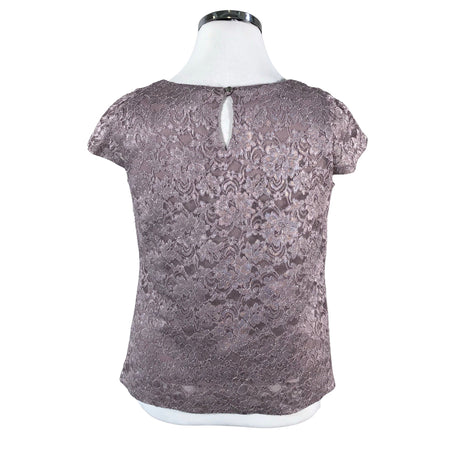 Unisex Billie&Blossom - Short-sleeved blouse, size 42 - Gray (2)