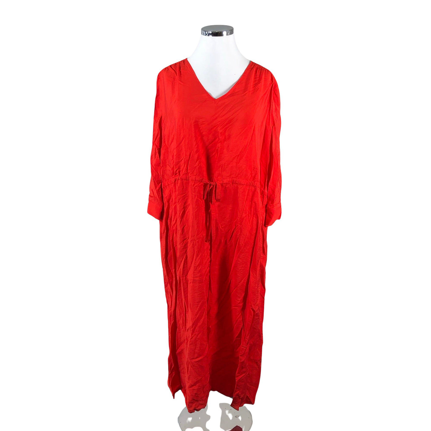 Unisex Samoon - Schiffon dress, size 50 - Red (1)