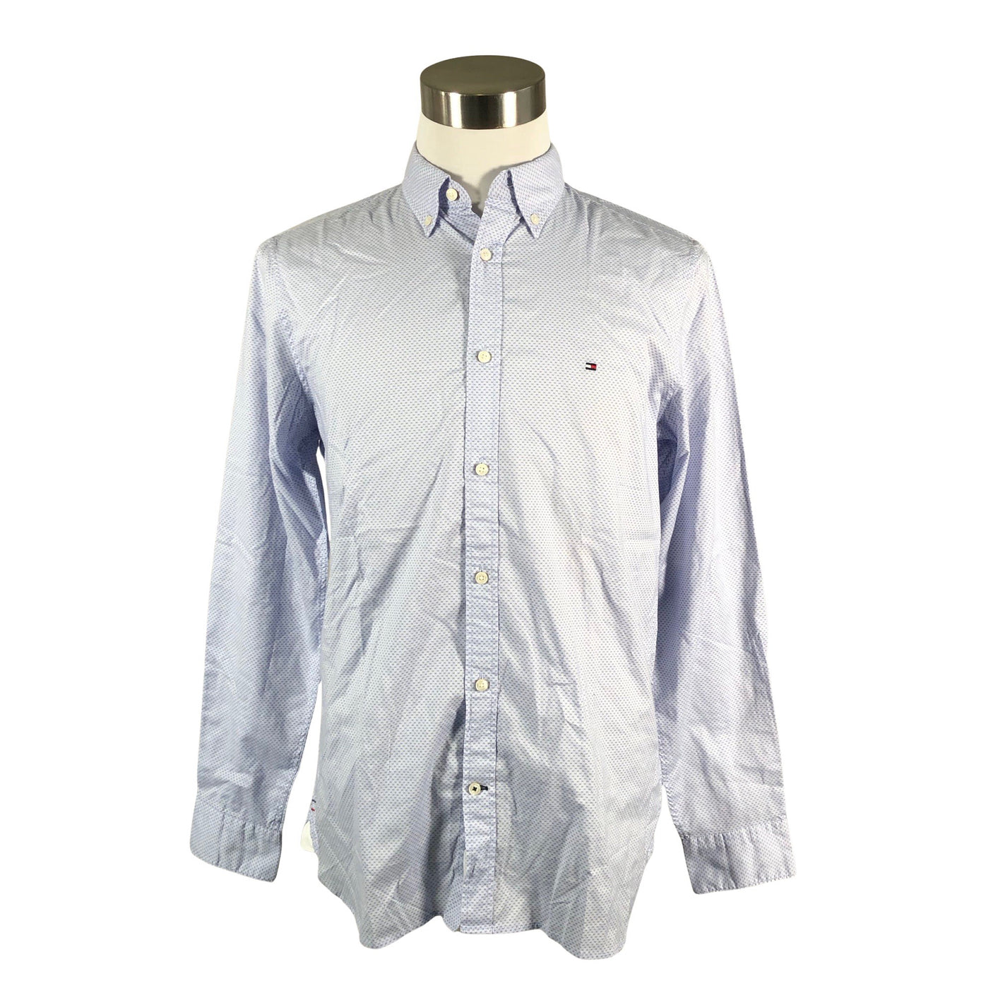 Unisex Tommy Hilfiger - Collared shirt, size L - Light blue (1)