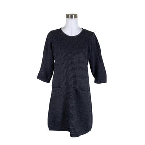 Unisex NOSH - Tricot dress, size 38 - Black (1)