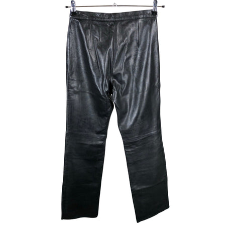 Unisex Tabacci - Leather pants, size 36 - Black (2)