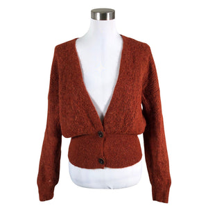 Unisex Lindex - Cardigan, size 36 - Brown (1)