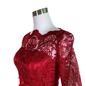 Unisex Chi Chi London - Party dress, size 36 - Red (3)