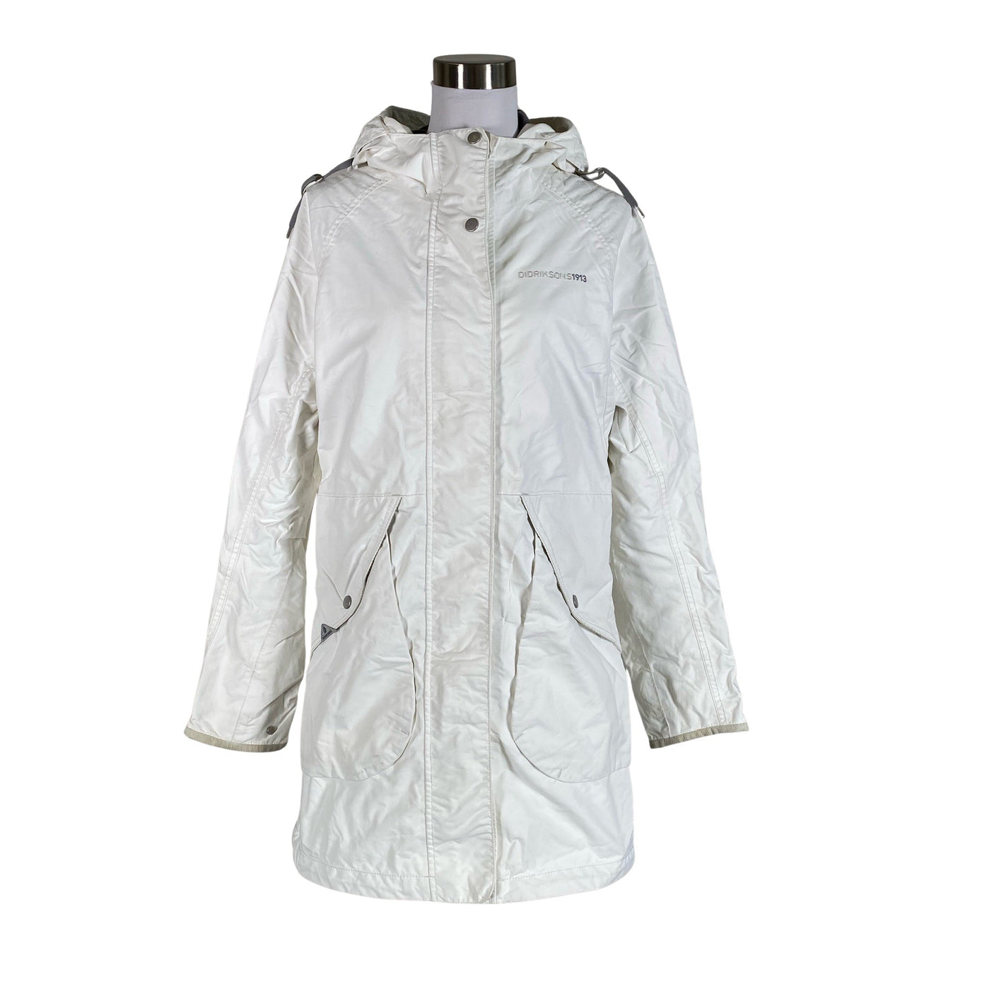 Unisex Didriksons - Outdoor jacket, size 40 - White (1)