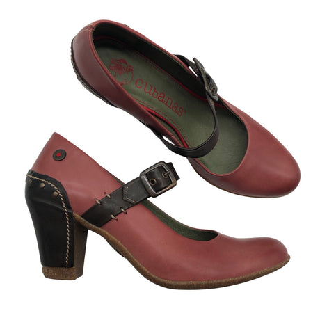 Unisex Cubanas - High heels, size 40 - Light pink ()