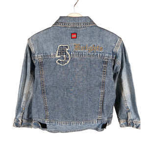 Unisex Lego - Denim jacket, size 110 - 116 - Light blue (2)