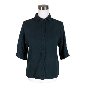 Unisex Twothirds - Short-sleeved blouse, size 34 - Blue (1)