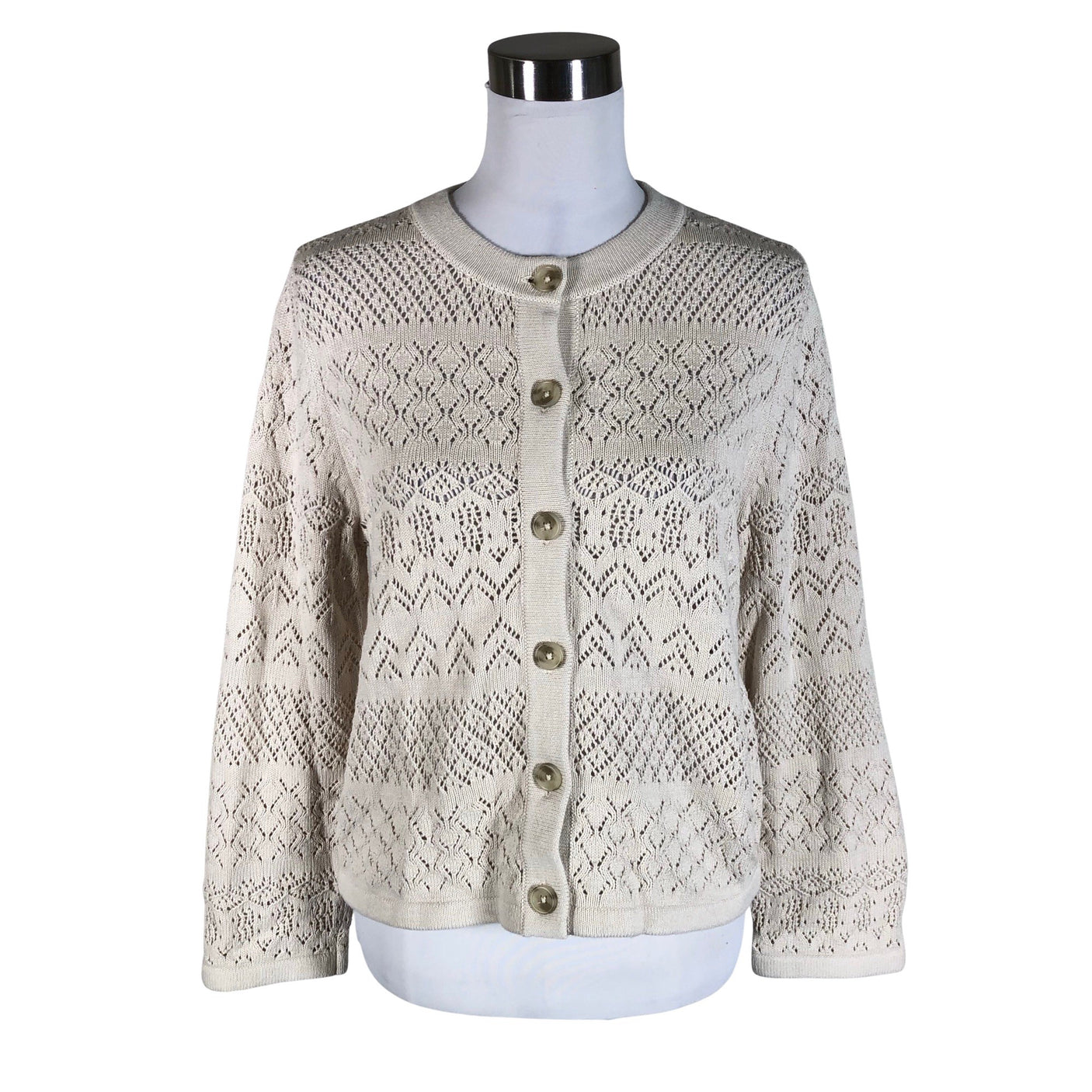 Unisex Nanso - Cardigan, size 36 - Natural white (1)
