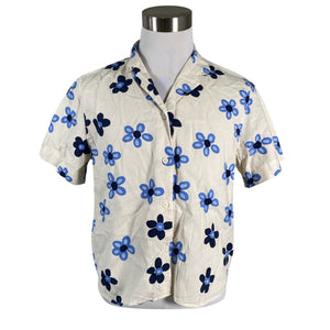 Unisex Uniqlo - Collared shirt, size M - Blue (1)