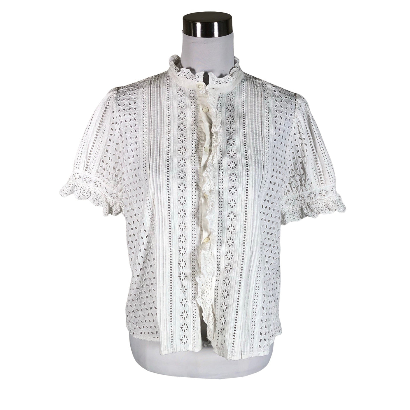 Unisex Polo Ralph Lauren - Short-sleeved blouse, size 36 - White (1)
