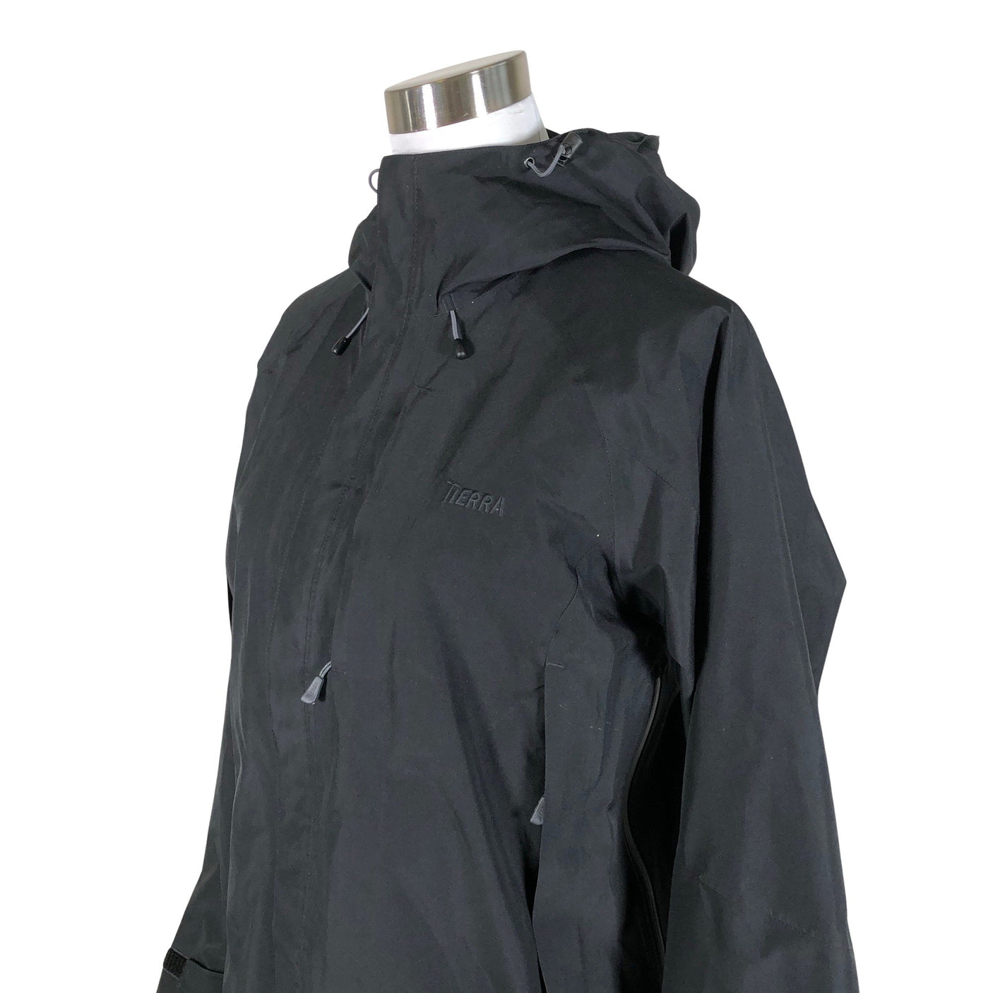 Unisex Tierra - Outdoor jacket, size 38 - Black (3)