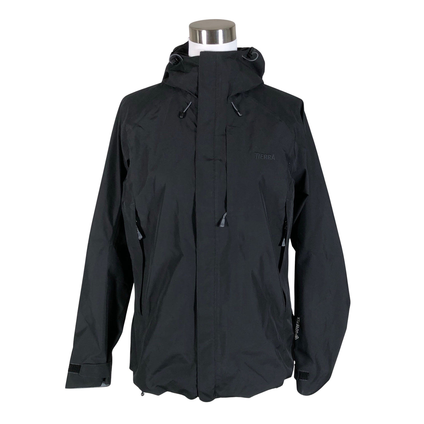 Unisex Tierra - Outdoor jacket, size 38 - Black (1)
