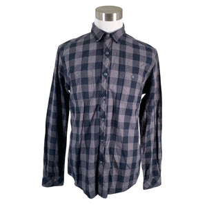 Unisex Esprit - Collared shirt, size L - Gray (1)