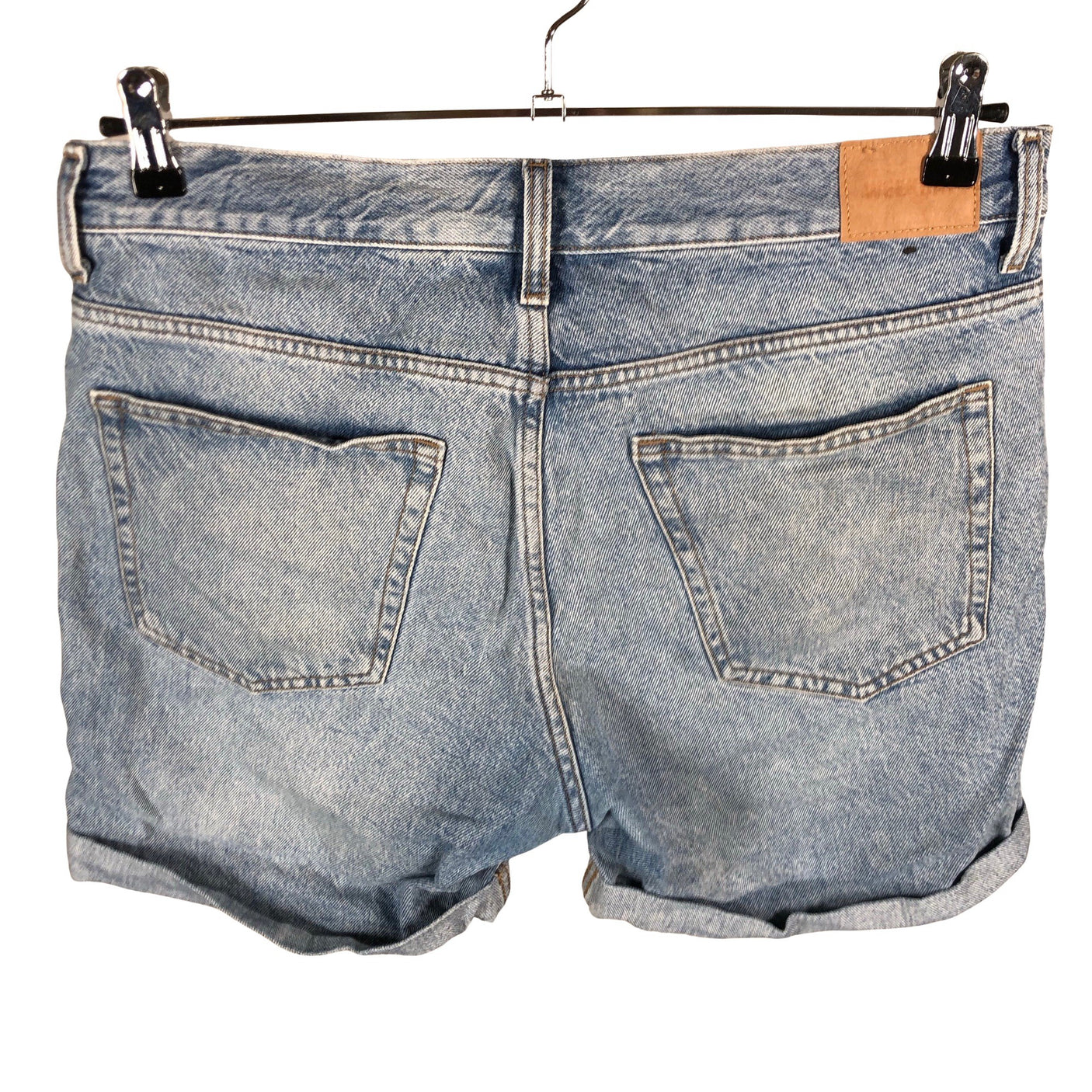 Unisex Weekday - Denim shorts, size W32 - Light blue (2)