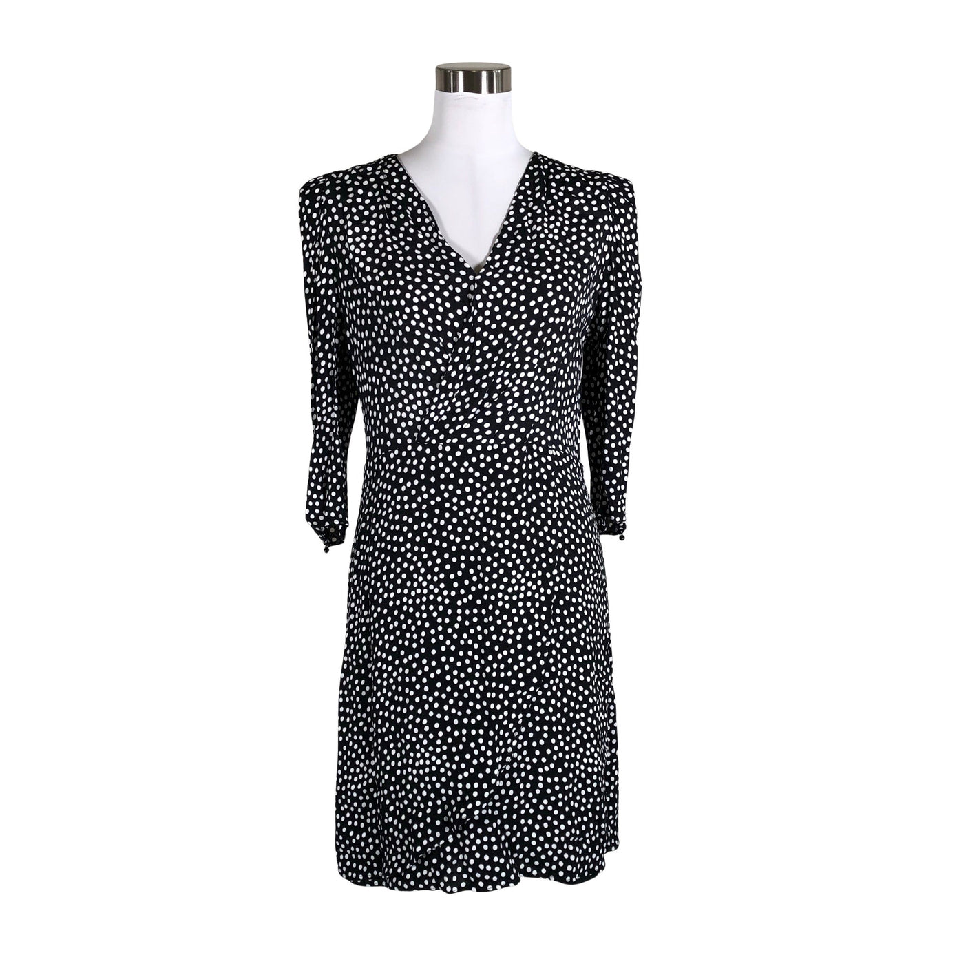 Unisex Tintoretto - Schiffon dress, size 40 - Black (1)
