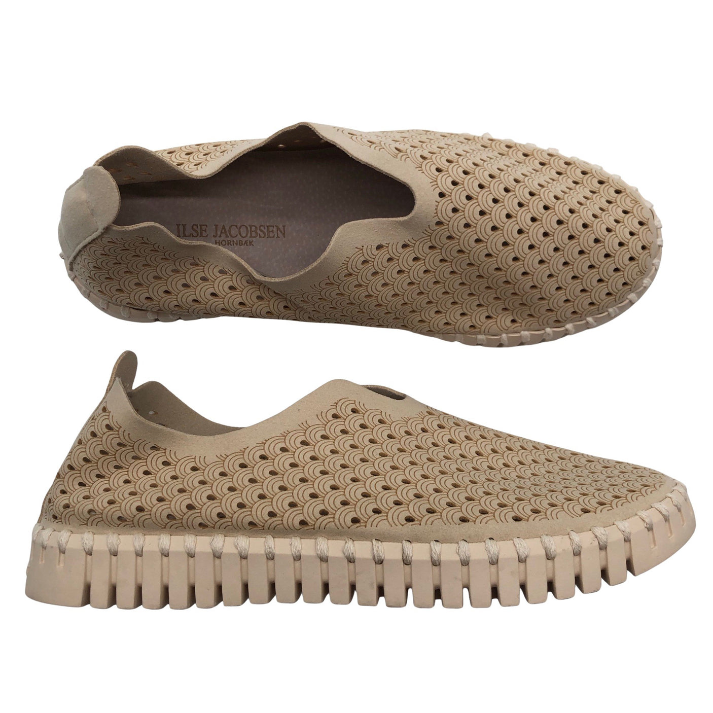 Unisex Ilse Jacobsen - Loafers, size 36 - Beige (1)