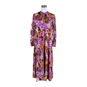 Unisex Y.A.S - Maxi dress, size 40 - Violet (1)