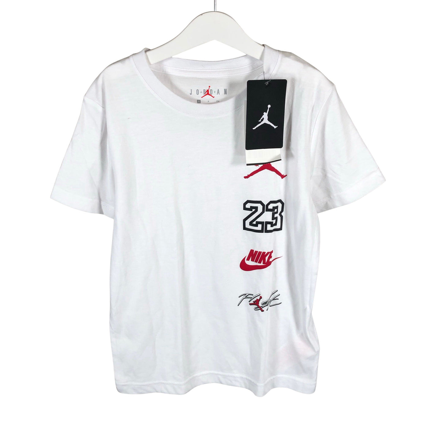Unisex Jordan (Nike) - T-shirt, size 128 - 134 - White (1)