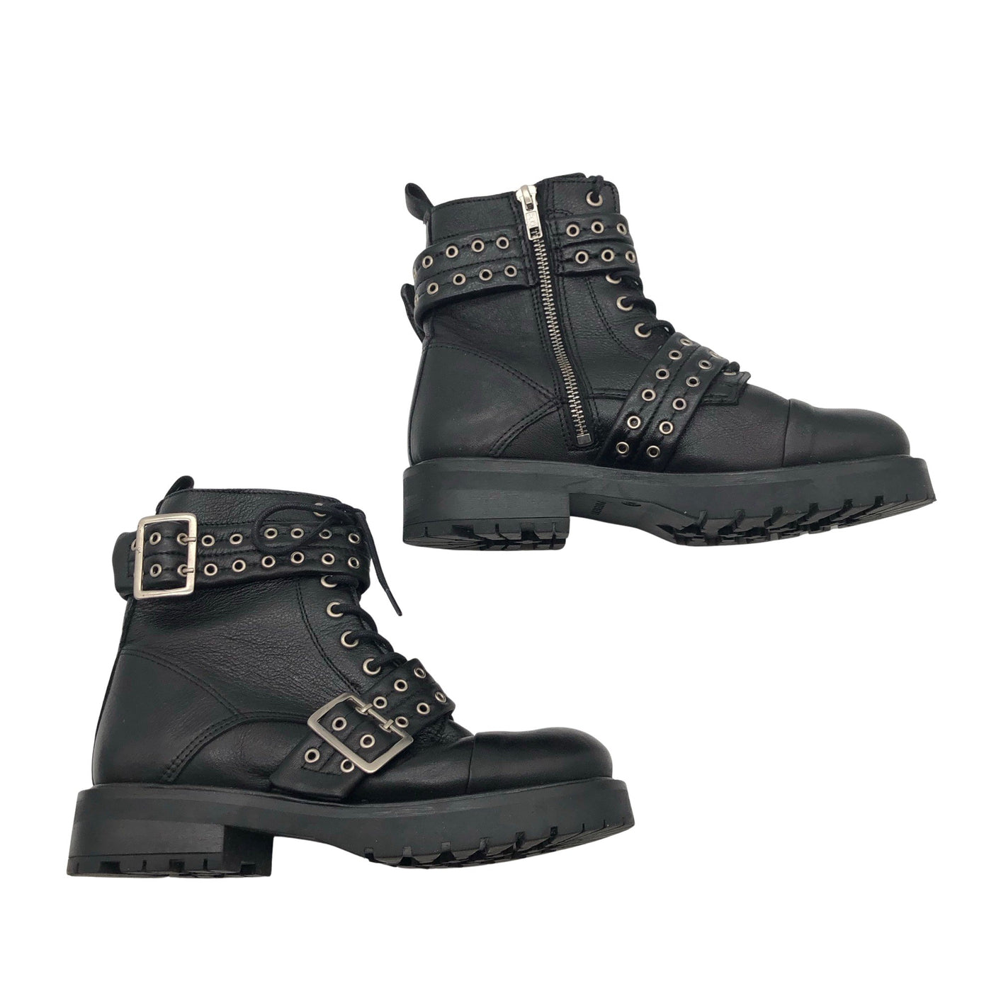 Unisex Pavement - Army boots, size 38 - Black (1)
