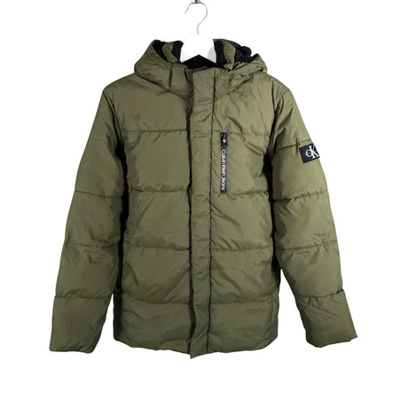 Unisex Calvin Klein Jeans - Winter jacket, size 170 - 176 - Green ()